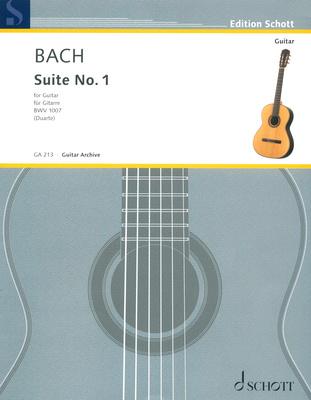 Schott Bach Suite Nr. 1 Gitarre
