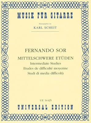 Universal Edition Sor Mittelschwere Etüden