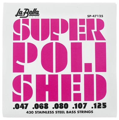 La Bella SP-47125 Super Polished 5 Bass