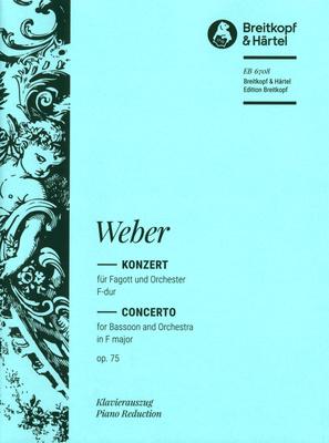 Breitkopf & Härtel Weber Fagottkonzert op.75