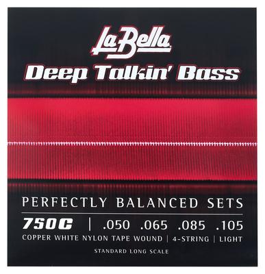 La Bella 750C Copper White Nylon Tape