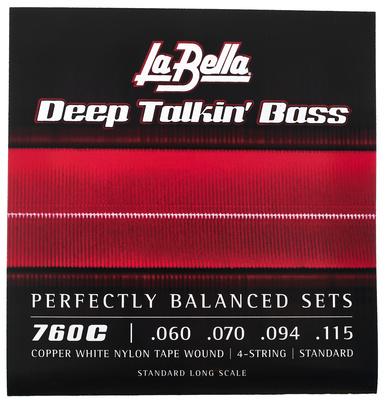 La Bella 760C Copper White Nylon Tape