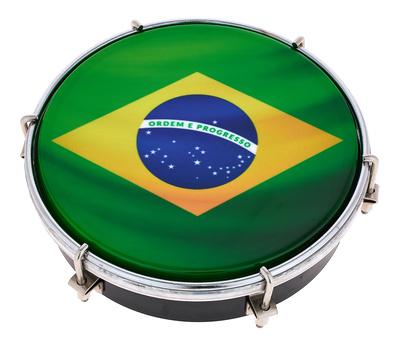 Thomann 10" Tamborim Brazilian Flag"