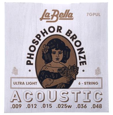 La Bella 7GPUL Phosphor Bronze UL
