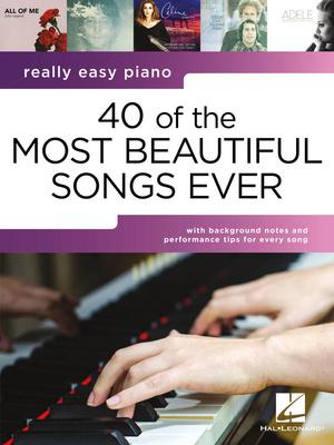 Hal Leonard Really Easy Piano 40 Most