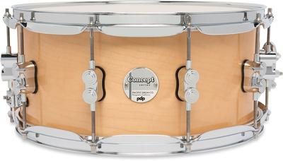 DW PDP 14"x6,5"" CM Natural Laquer"