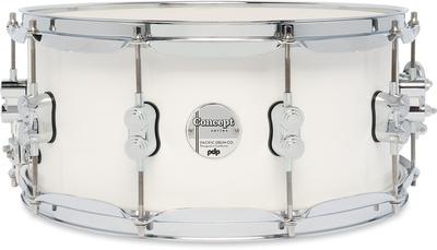 DW PDP 14"x6,5"" CM Pearl. White"