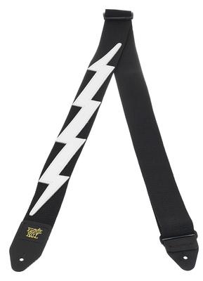 Ernie Ball E-Guitar Strap White Lightning
