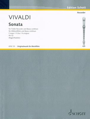 Schott Vivaldi Sonata RV 52