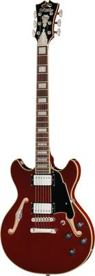 DAngelico Premier Mini DC Burnt Red
