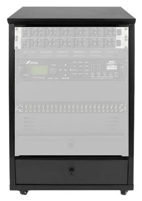 Gator Frameworks Elite 12U Angled Rack BLK