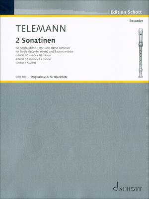 Schott Telemann 2 Sonatinen
