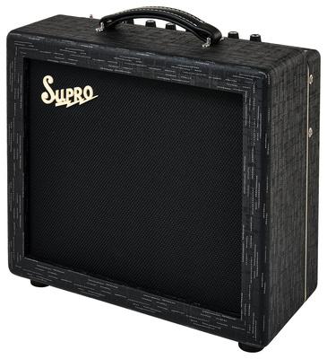 Supro Amulet 1x10 Black on Black
