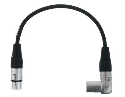 the sssnake SK233-0,3 angled XLR Patch MF
