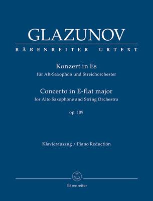 Bärenreiter Glasunow Konzert op.109