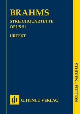 Henle Verlag Brahms Streichquartette op. 51