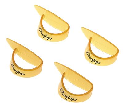 Dunlop Thumb Pick med. Yellow 4er Set
