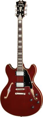 DAngelico Premier DC Burnt Red