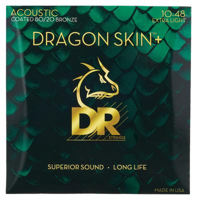 DR Strings Dragon Skin+ DA8-10 Coated