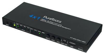 PureTools PT-SW-HD41-48G 4x1 HDMI Switch