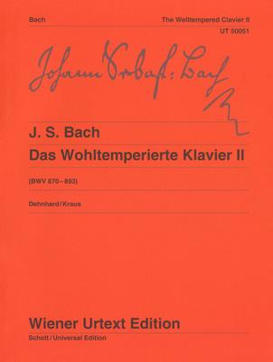 Wiener Urtext Edition Bach Wohltemperierte Klavier 2