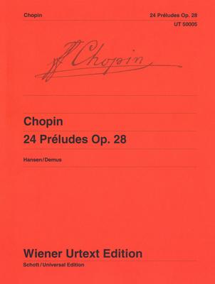Wiener Urtext Edition Chopin 24 Préludes op. 28