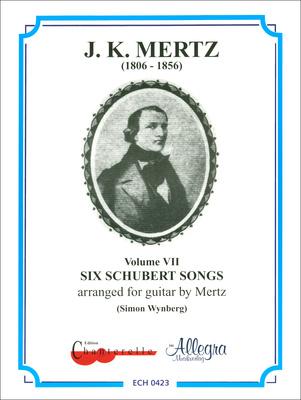 Edition Chanterelle Six Schubert Songs Guitar