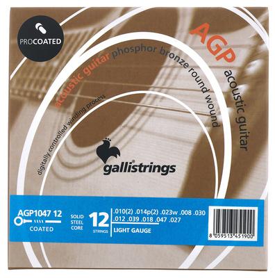 Galli Strings AGP1047-12 Guitar Str. Light