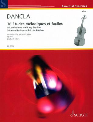 Schott 36 Etudes Melodiques Viola
