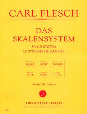 Ries und Erler Musikverlag Das Skalensystem for Viola