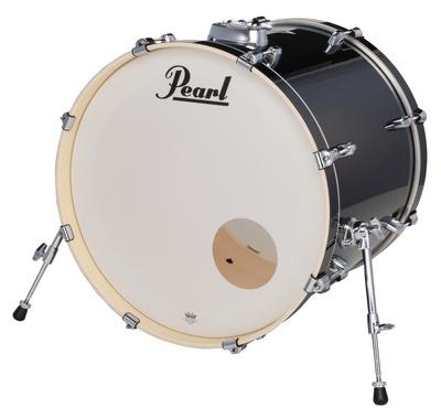 Pearl 22"x18"" Export BD Jet Black"