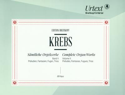 Breitkopf & Härtel Krebs Orgelwerke II