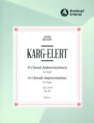 Breitkopf & Härtel Karg-Elert 14 Improvisationen