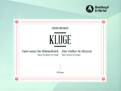 Breitkopf & Härtel Kluge Vater unser im Himmel