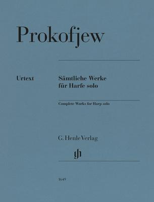 Henle Verlag Prokofjew Werke for Harfe