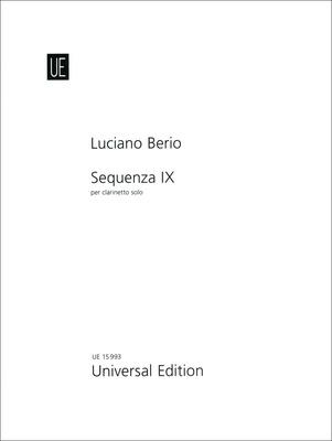 Universal Edition Berio Sequenza IX