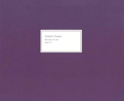 Henle Verlag Chopin Polonaise As-dur op. 5