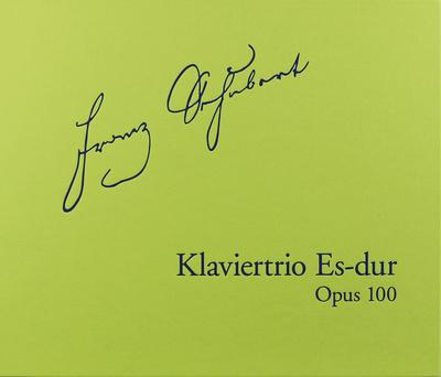 Henle Verlag Schubert Klaviertrio Es-dur