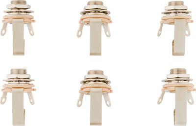 Fender 1/4" Mono Jack 6 Pack"