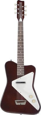 Danelectro Pro Maroon Silver Glitter