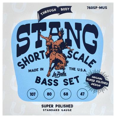 La Bella 760SP-MUS Sup. Pol. Stang Bass