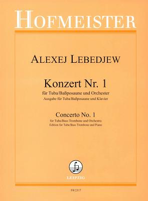 Friedrich Hofmeister Verlag Lebedjew Konzert Nr. 1 Tuba