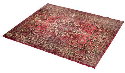 Drum N Base Club Drum Rug Red