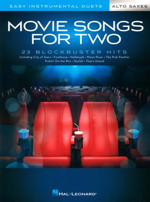 Hal Leonard Movie Songs For Two Saxophones