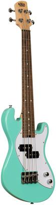 Kala U-Bass 4 Surf Green Fretted