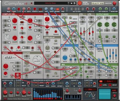 Reason Studios Complex-1 Modular Synthesizer