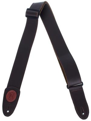 Levys Tri Glide 2" Leather Strap DBR"