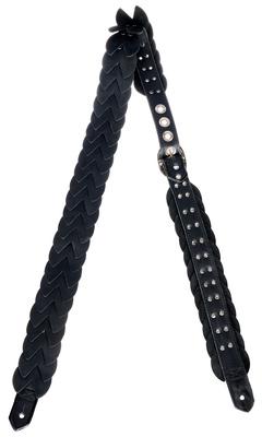 Jodi Head Guitar Straps Coney Island Black / Black