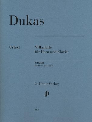 Henle Verlag Dukas Villanelle Horn