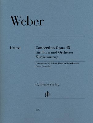 Henle Verlag Weber Concertino Horn op.45